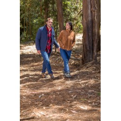 CHAQUETA POLAR QUEBEC GRIZZLY AZUL