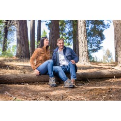 CHAQUETA POLAR QUEBEC GRIZZLY AZUL