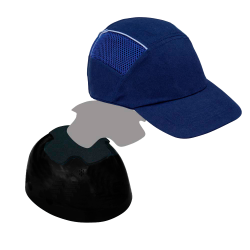 CASCO STEELPRO BUMP CAP AZUL