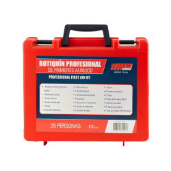 BOTIQUIN PRIMEROS AUX. 25PERS (FS-004)