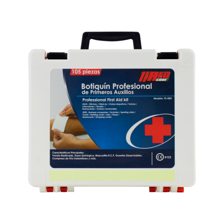 BOTIQUIN PRIMEROS AUX. 25PERS (FS-004)