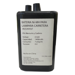 BATERIA PARA LAMPARA SEÑALIZACION