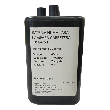 BATERIA PARA LAMPARA SEÑALIZACION