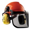 CASCO MOTOSERRISTA FONO CM501 VISOR DE MALLA METALICA